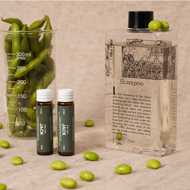 PIBU PIBU 又濃又茂密髮浴組 (淨化型)