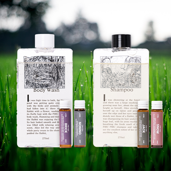 PIBU PIBU 豐盈舒爽木質髮肌組 (清爽型/淨化型)