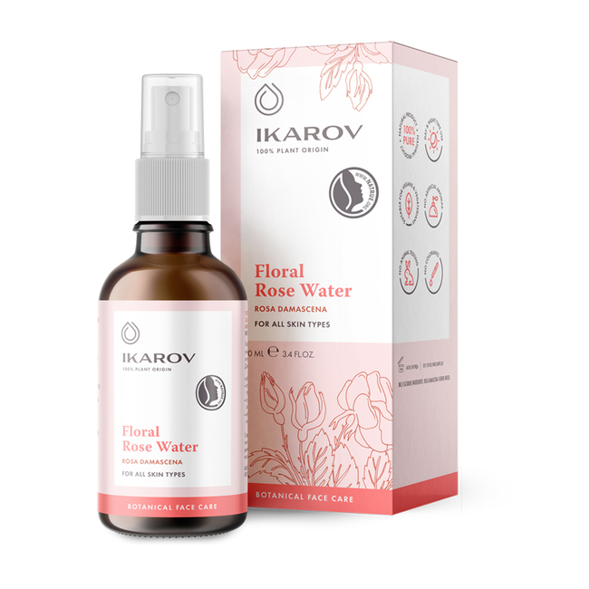 IKAROV 玫瑰花水純露-適用各種肌膚